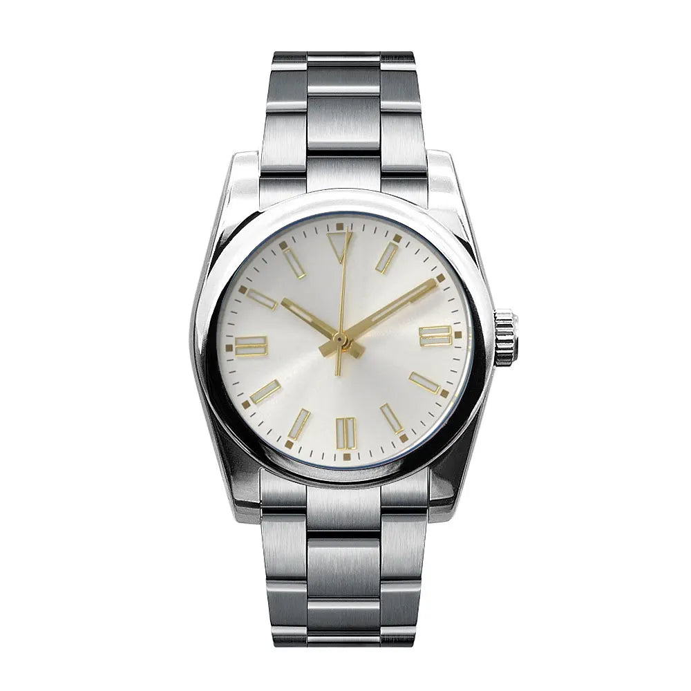 36mm/40mm Men clock Sterile Dial NH35 Automatic Mechanical relogio masculino Sapphire Glass Luminous waterproof wristwatch