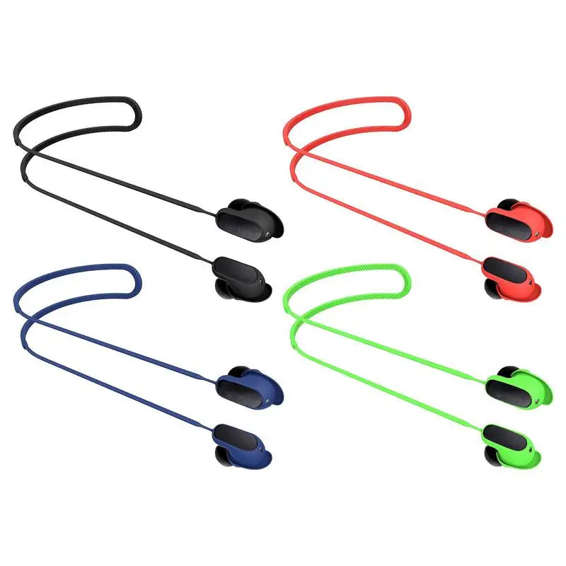 Anti-Lost Silicone Earphone Rope Holder Cable For BOSE Quiet Comfort Earbuds II Wireless Blue tooth Headphone Neck Strap Cord