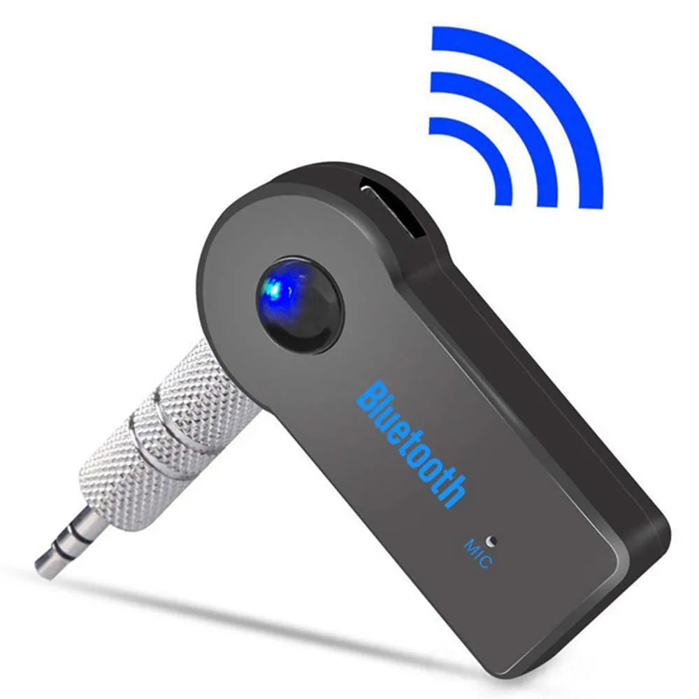 XIKCU Bluetooth Audio Receiver Stereo 3.5mm Jack AUX Bluetooth Adapter MP3 Car Transmitter Wireless Speaker Headphone Adapter