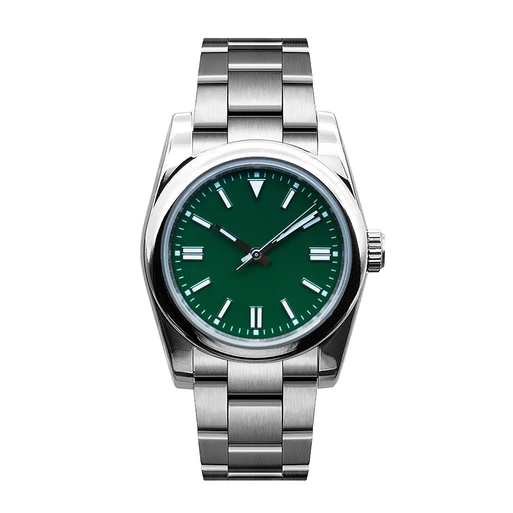 36mm/40mm Men clock Sterile Dial NH35 Automatic Mechanical relogio masculino Sapphire Glass Luminous waterproof wristwatch