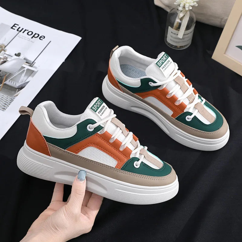 Tenis Feminino 2025 Spring Autumn Women's Casual Shoes for Outdoor Sneakers Fashion Comfort Sports Board Shoes Female Trainers