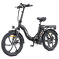 MilePort 1 Folding E-Bike, 750W Motor, 36V 13AH Battery, 32KM/h Speed, 60-80KM Range, Ideal for Mountain & Urban Commuting