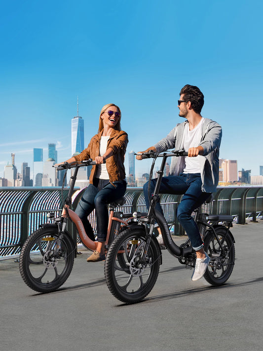 MilePort 1 Folding E-Bike, 750W Motor, 36V 13AH Battery, 32KM/h Speed, 60-80KM Range, Ideal for Mountain & Urban Commuting