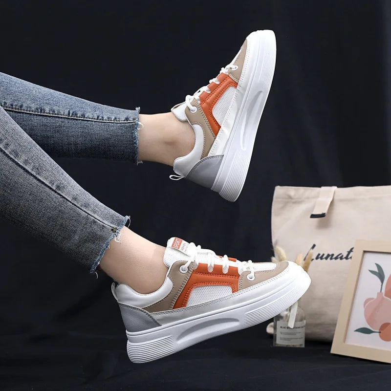 Tenis Feminino 2025 Spring Autumn Women's Casual Shoes for Outdoor Sneakers Fashion Comfort Sports Board Shoes Female Trainers