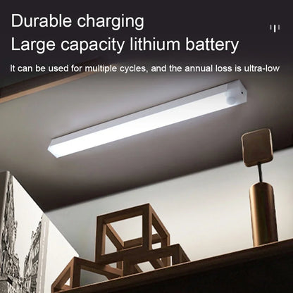 Wireless Motion Sensor LED Night Light USB-C Rechargeable Lamp for Closet, Wardrobe, Kitchen, Stairs, Cabinet, Room Backlight