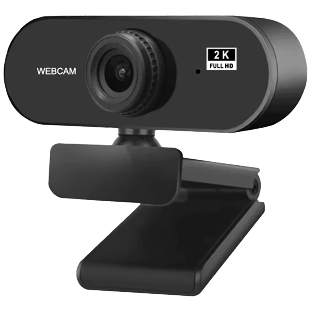 USB HD Web Camera 1080P and 2K Autofocus with Microphone Plug and Play for PC Laptop Desktop