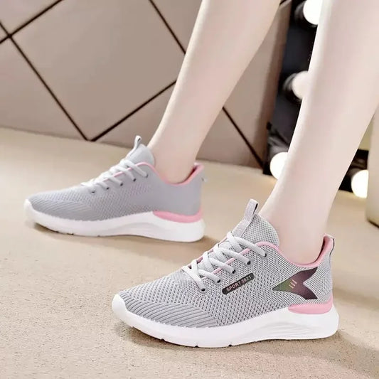 Hot Women's Sneakers 2025 New Spring Summer Fashion Lightweight Soft Sole Casual Running Shoes for Women