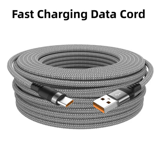 USB TYPE C Fast Charge Cable LIGHTNING 3m 5 Meters USB C Android Micro USB Extend Charging Cable for iPhone 14 Xiaomi OnePlus