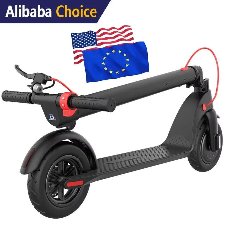 350W 25KM/H Fast Folding Kick Scooters X7 X8 Foldable Electric Scooter Two Wheels Motor Removable Battery E Scooter for Adult