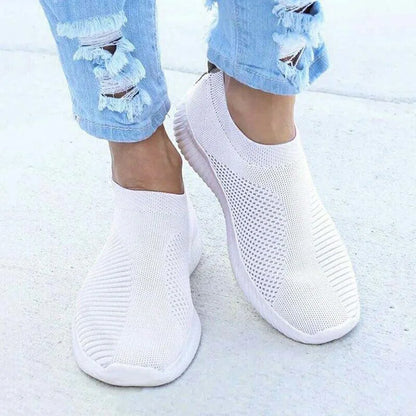 Fashion Sneaker Woman Platform Woman Shoes Walking Sneakers For Women Slip On Sock Shoes Soft Women's Sneakers Zapatos De Mujer
