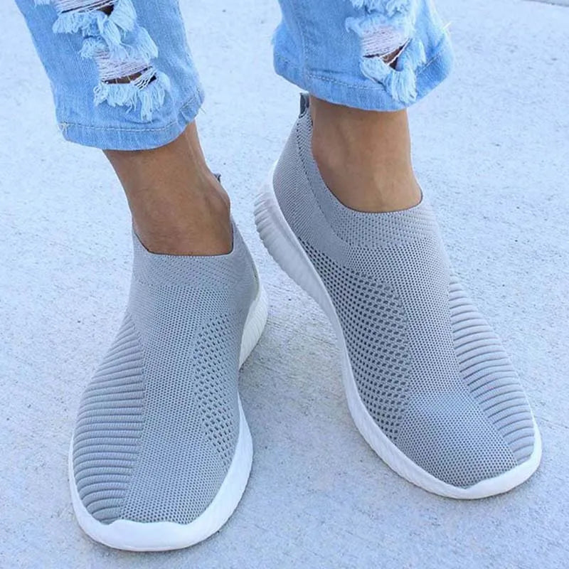 Fashion Sneaker Woman Platform Woman Shoes Walking Sneakers For Women Slip On Sock Shoes Soft Women's Sneakers Zapatos De Mujer