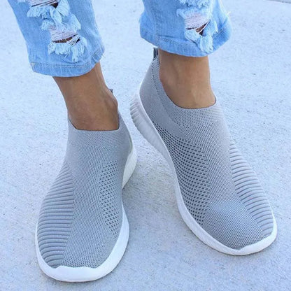 Fashion Sneaker Woman Platform Woman Shoes Walking Sneakers For Women Slip On Sock Shoes Soft Women's Sneakers Zapatos De Mujer