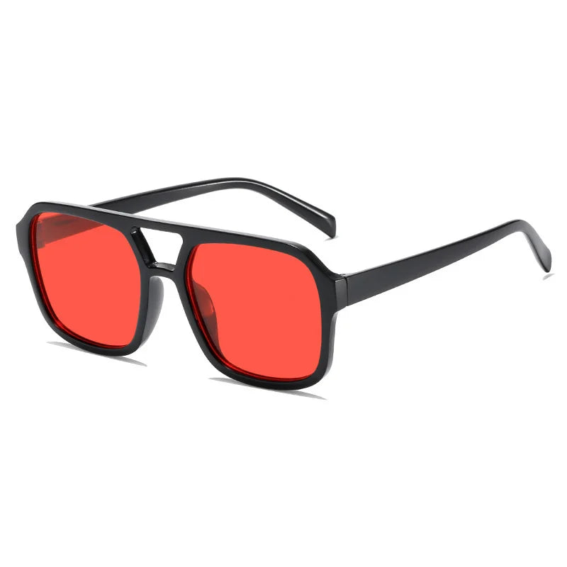 New Pc Frame Round Sunglasses Women Men Vintage Brand Square Sun Glasses for Male Shades Female Eyewear Anti-Glare Sunglasses