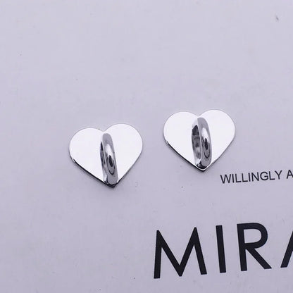 1/5PCS 2/2.4/2.5CM Cute Adhesive Metal Heart Sun Bow Phone Charm Holder Sticking Hooks Phone Case Finger Ring Buckle Accessory