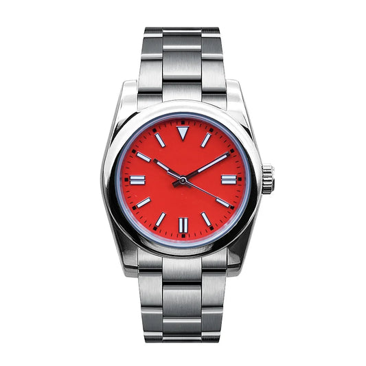 36mm/40mm Men clock  Sterile Dial NH35 Automatic Mechanical relogio masculino Sapphire Glass Luminous waterproof wristwatch
