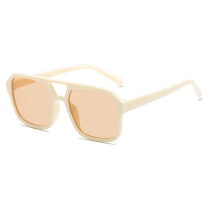 New Pc Frame Round Sunglasses Women Men Vintage Brand Square Sun Glasses for Male Shades Female Eyewear Anti-Glare Sunglasses