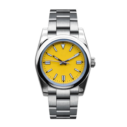 36mm/40mm Men clock  Sterile Dial NH35 Automatic Mechanical relogio masculino Sapphire Glass Luminous waterproof wristwatch