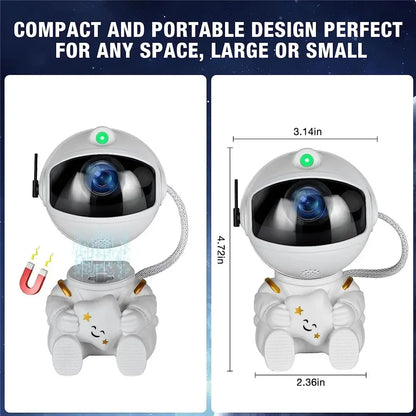 Galaxy Star Astronaut Projector Light Starry Sky Porjectors Lamp Decoration Bedroom Room Nebula LED Night Light Children Gifts
