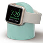 Charger Stand For Apple Watch Series 9 8 7 SE 6 5 3 Ultra1 2 49mm 45mm 44mm 42mm 41mm 40mm 38mm Durable Silicone Nightstand Mode